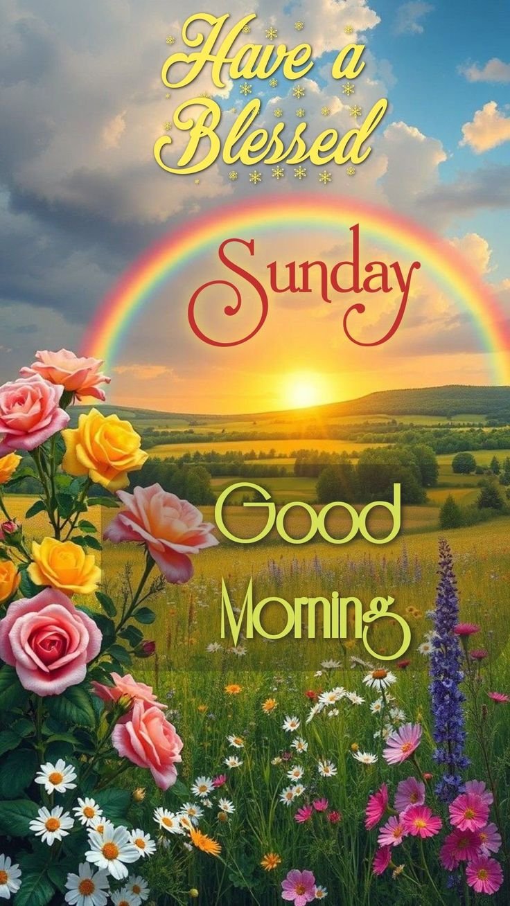 Good Morning Sunday Images for WhatsApp 