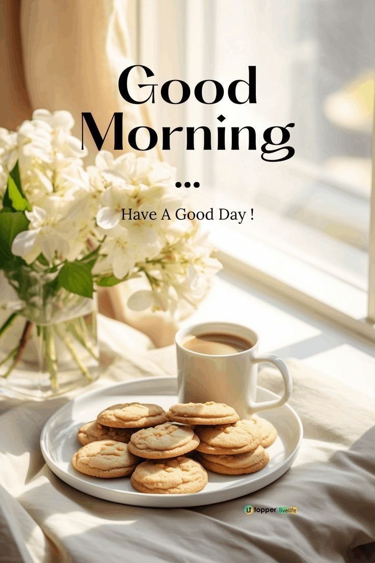 Good Morning Tea Love Photo